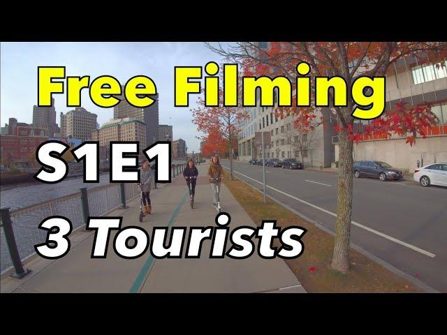 Three Tourists | Free Drone Filming | S1E1 | Details at Ri4CTV.com/Free