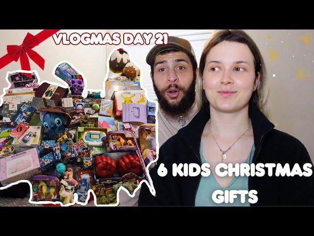 CHRISTMAS GIFT HAUL| what I bought my kids for xmas, family of 8, sahm| VLOGMAS DAY 21