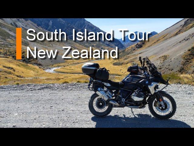 Motorbike tour, South Island New Zealand 2024