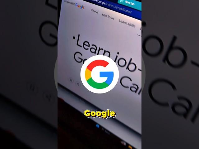 Google Launched 10 FREE Courses with FREE Certificates #shorts #coding