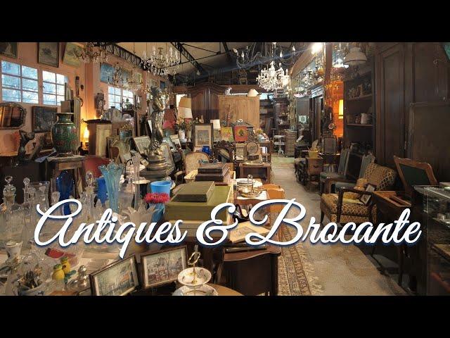 【SUBS】ANTIQUE & BROCANTE TOURS in FRANCE  Vintage, Secondhand, Thrift shop # 1