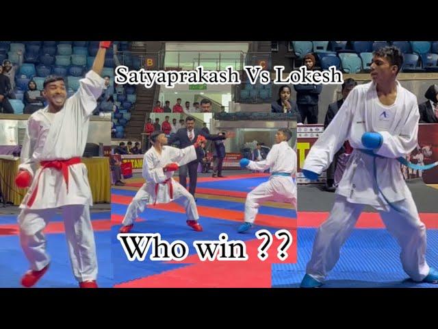 WKF Referee & Judges Change There Decision After the Fight | Satyaprakash #karate #champion #viral