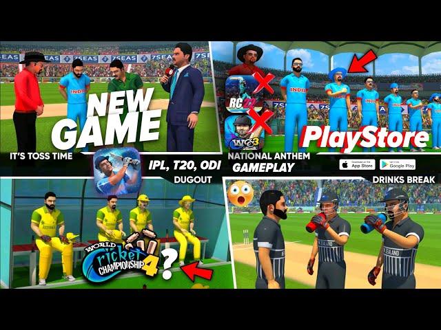 WCC4 Copy? WCCL on PlayStore - New Cricket Game For Android | IPL, T20, ODI, Real Name & HD Gameplay