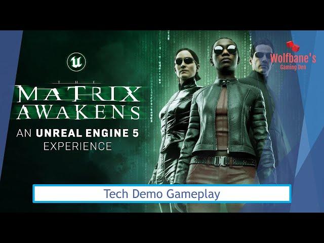 The Matrix Awakens: An Unreal Engine 5 Experience [PlayStation 5] - Demo Gameplay in 4K
