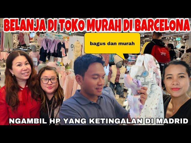 BELANJA BAJU DI TOKO MURAH&DI TRAKTIR TOLE IRUL LANGSUNG NGAMBIL HP YANG KETINGALAN DI MADRID