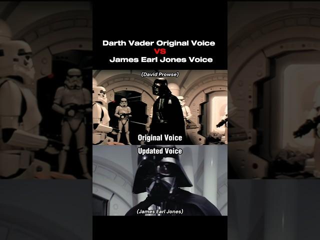 Darth Vader Voice Comparison: Original vs James Earl Jones | Star Wars