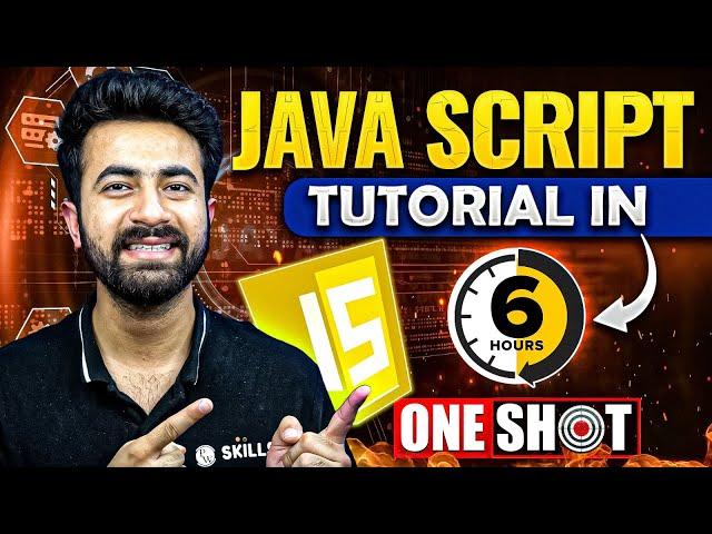 Complete Java Script in One Shot 2024 | Basics to Advance | Full Stack Web Development Course