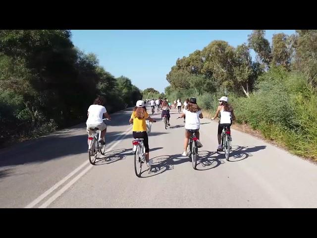 Biking tour around the lagoon of Lefkada