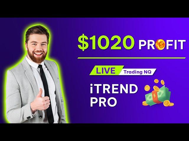 Scalping in Real-time: Profiting $1000+ in just 1 day with iTrend Pro