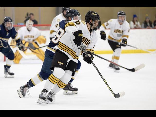 NCAA Men's Ice Hockey Hosts Stevenson University 1/4/2023