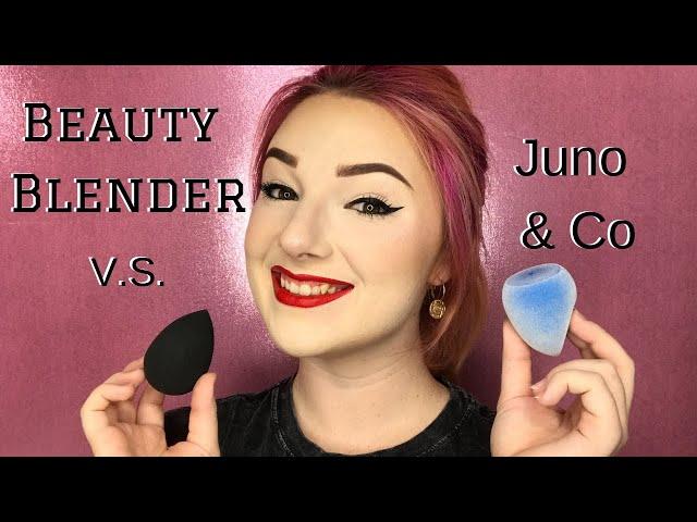 JUNO & CO Microfiber Velvet Sponge v.s. Beauty Blender!!! Who will win?