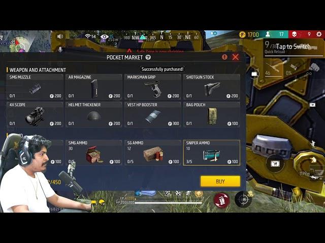 Raistar is Back Live Stream Gyan Gaming Live Free Fire