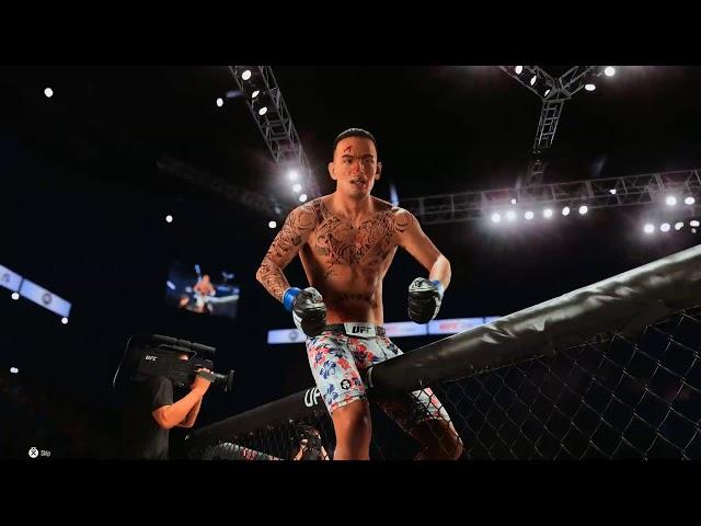 UFC 5 (PS5) Dustin Poirier vs. Max Holloway [HD]