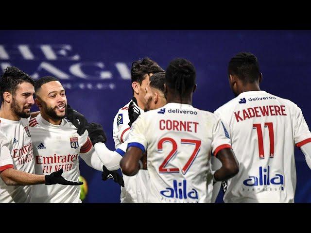 Lyon 3-0 Strasbourg | All goals and highlights | 06.02.2021 | France Ligue 1 | League One | PES