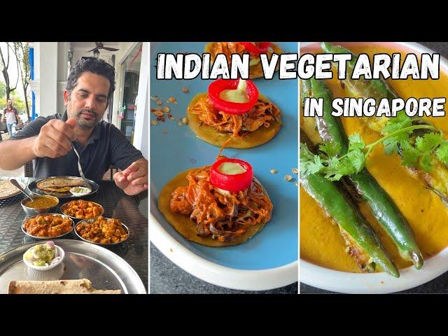 INDIAN Vegetarian Food in Singapore | Some of our favourite restaurants