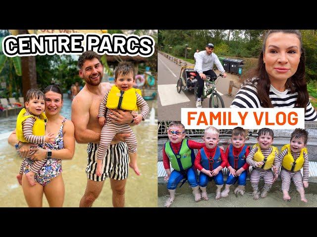 Centre Parcs with 2 Sets of Twins!! Family Holiday Vlog 2024