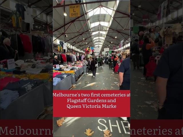 9000 graves under queen vic marklet ?  #melbourne #melbourneblogger #viral #viralvideo