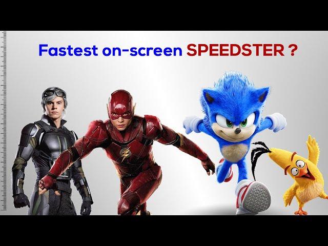 Fastest on-screen Speedster?