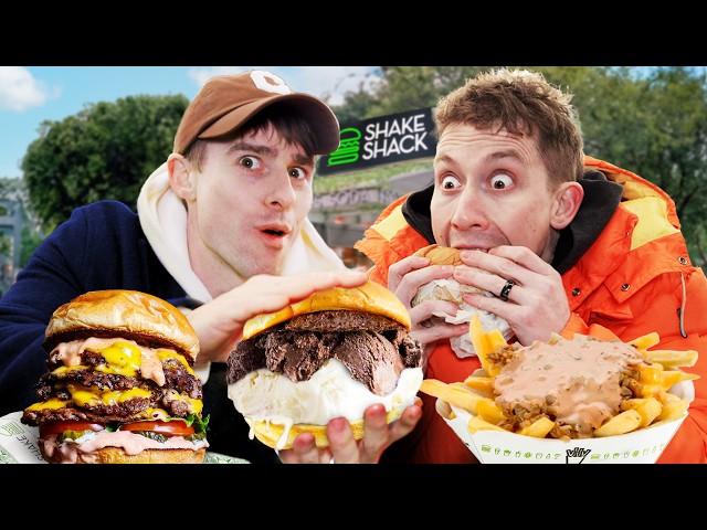 Two Brits try Shake Shack Secret Menu!