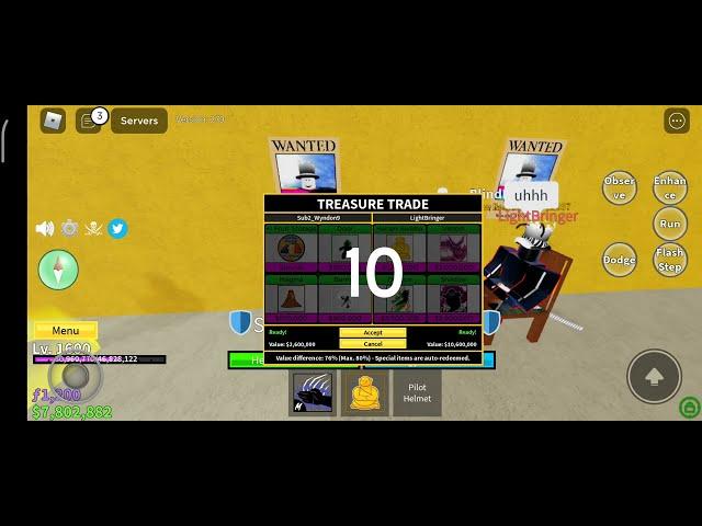 MOST LEGENDARY TRADE WIN IN BLOX FRUITS!