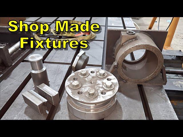 Machine Shop Show & Tell - Shop Made Fixtures - Shop Tour & Update