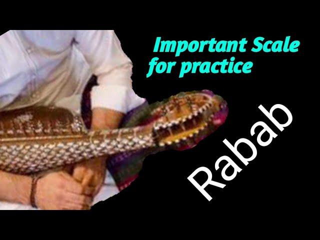 Scale for rehearsal - rabab Guruji by Sekandar