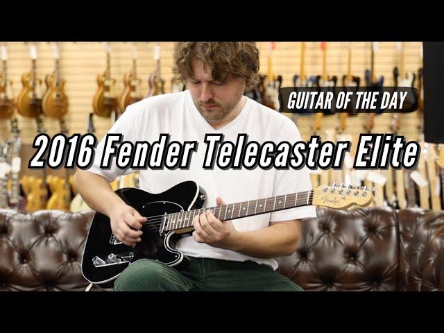 2016 Fender Telecaster Elite Black Sparkle | Guitar of the Day