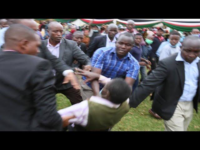 WATCH DRAMA IN MURANGA AFTER PRESIDENT RUTO,DP KINDIKI AND MOSES KURIA WERE REJECETED BY KIKUYUS!