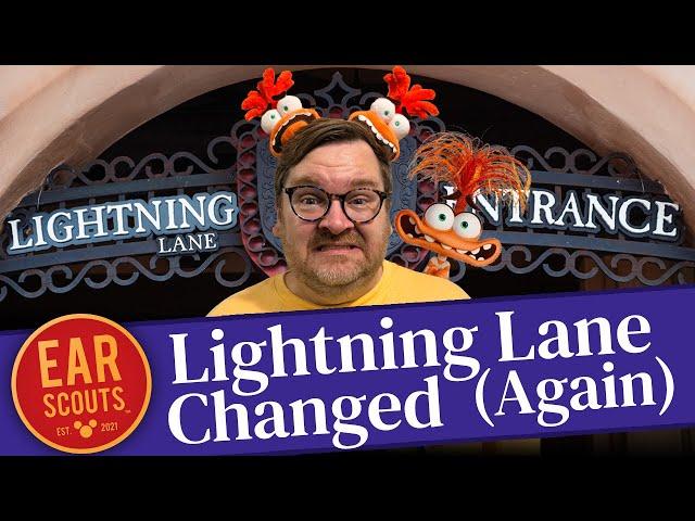 MORE Lightning Lane Changes at Disney World: What's Different and New Strategies for Tough Rides