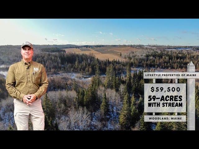 SOLD 59± Acres Land Stream | Maine Real Estate