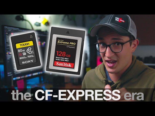 The CF-EXPRESS Era: Why New Cameras NEED New Media