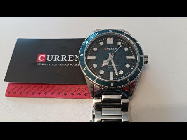 RELOJ CURREN 8450:ASI SE VALORA LA "SUPUESTA"BASURA CHINA