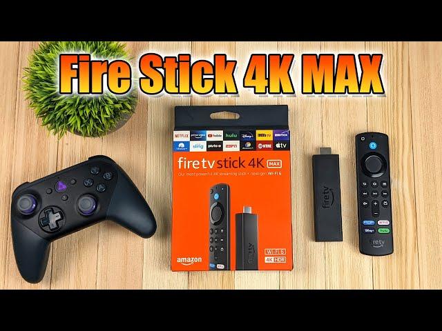 Amazon Fire Stick 4K MAX The BEST So Far  Emulation,Gaming,Streaming