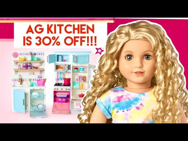 AG American Girl News: The New Gourmet Kitchen Is On Sale 30% Off !