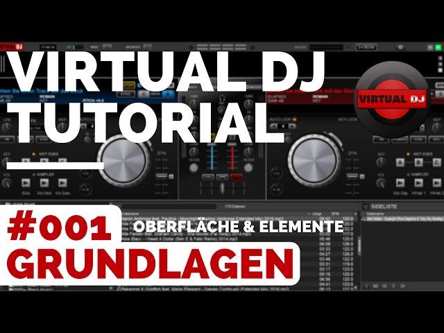 Virtual DJ Tutorial Deutsch | #001 DJ Grundlagen  Mixen lernen Anfänger German | Virtual DJ Spotify