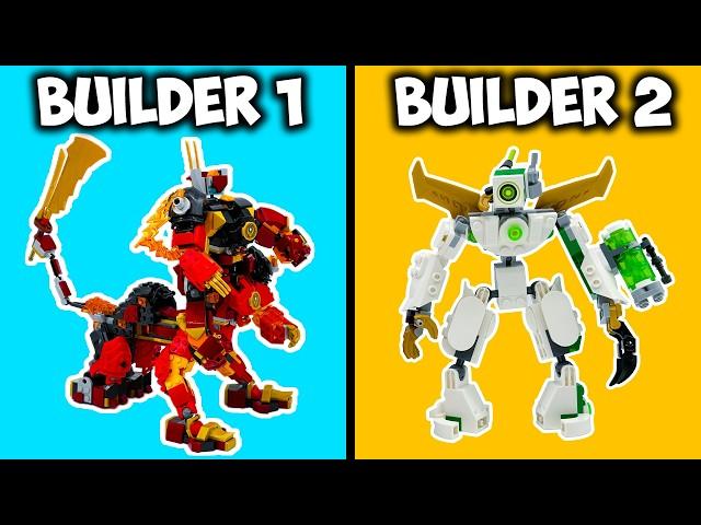 We PICKED Our Lego Sets for a Ninjago Custom Build Battle! 