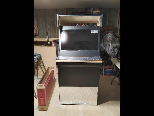 How to build full size home arcade cabinet part 2#canada #diy #homearcade #retrogaming #homemade