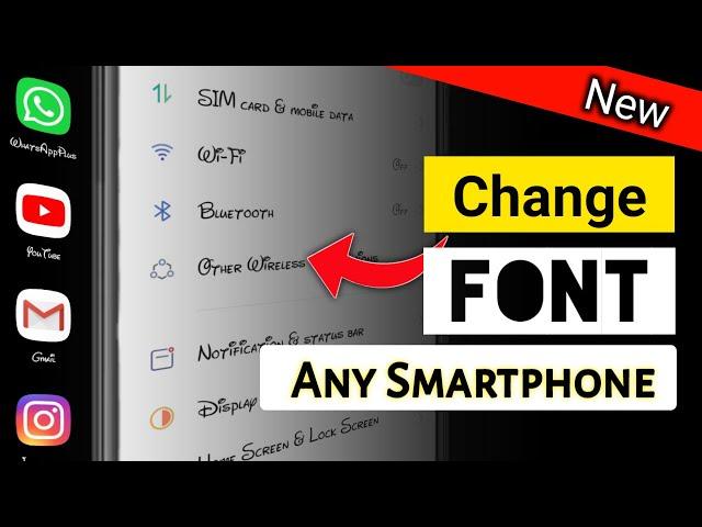 How to Change Font Style in Any Android Device | Front Style | Font | new front style kaise lagaye