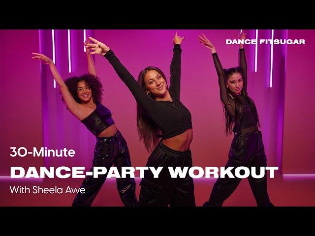 30-Minute Dance-Party Workout With Sheela Awe | POPSUGAR FITNESS