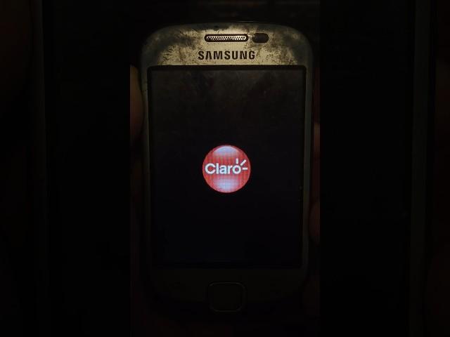 Samsung Galaxy Fit - Startup and shutdown (Claro) #oldphone  #smartphone #shorts