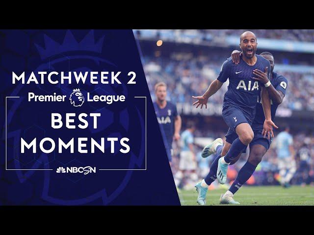 Best Premier League moments from 2019-20 Matchweek 2 | NBC Sports