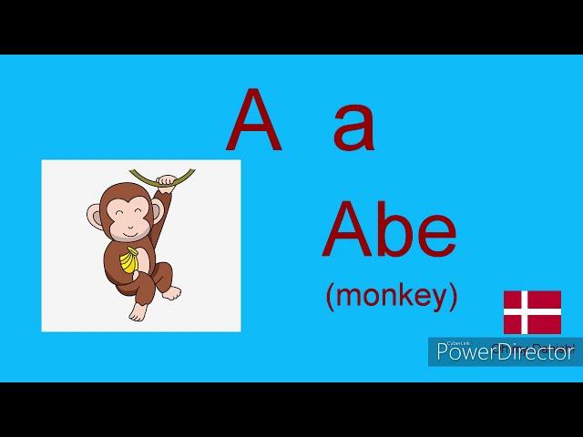 The Danish alphabet - Pronunciation - Learn Danish