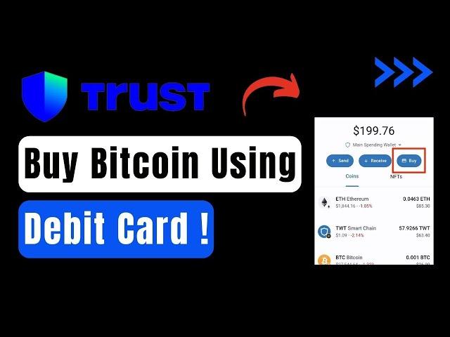 How To Buy Bitcoin In Trust Wallet Using Debit Card !