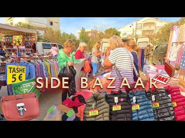 SIDE SATURDAYS BAZAAR . REPLICA Market ANTALYA TÜRKIYE #turkey #side #antalya #bazaar