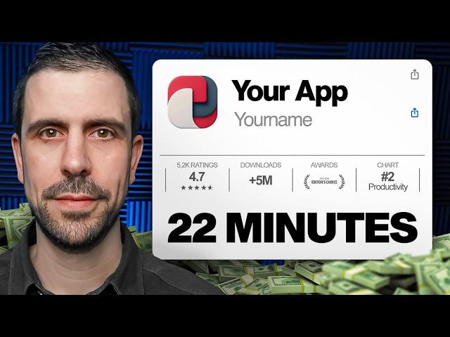 The EASIEST Way To Build Your Mobile App In 22 Minutes (AI Coding)