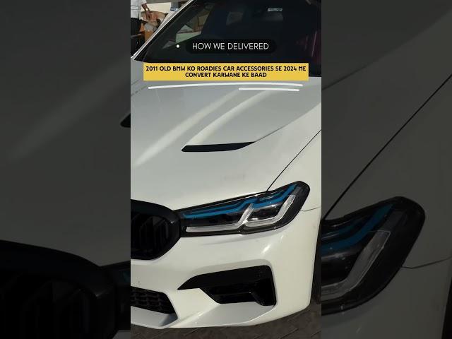 BMW 5 Series Luxury car Upgrade Roadies car accessories surat