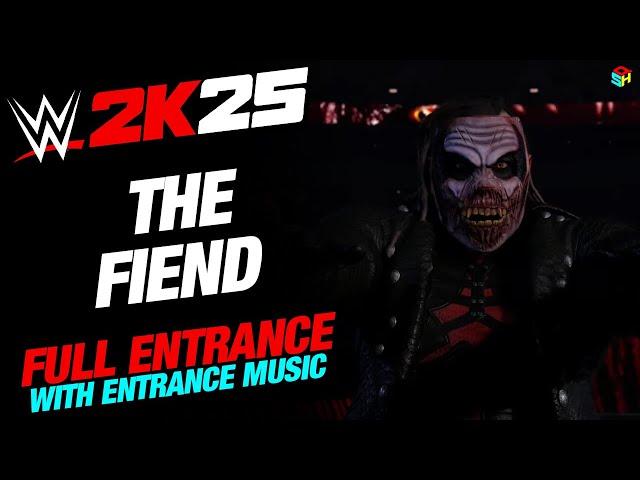 THE FIEND WWE 2K25 ENTRANCE - #WWE2K25 THE FIEND ENTRANCE WITH MUSIC