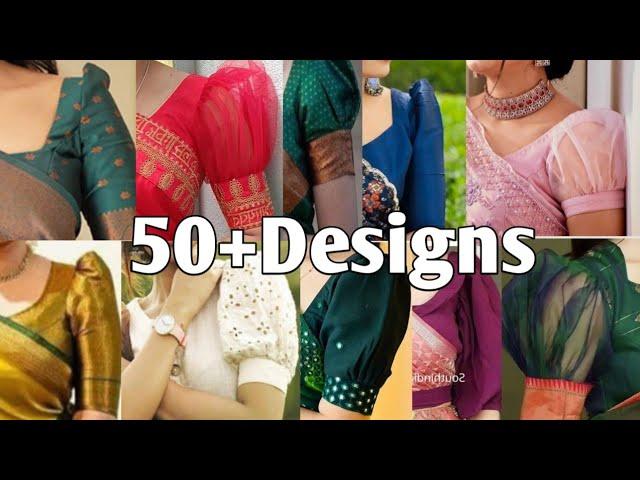  New Latest Puff Sleeve Designs 2024 / Blouse Sleeve Designs Ideas / Baju Ki Design /Blouse Design