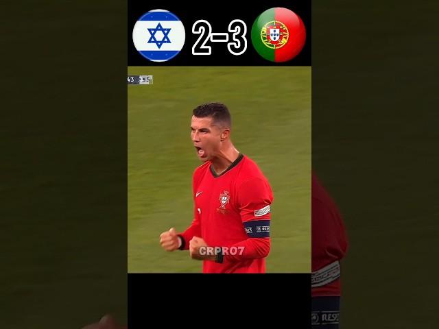 RONALDO HATTRICK  | Portugal Vs Israel World cup 2027 #ronaldo #youtube #shorts