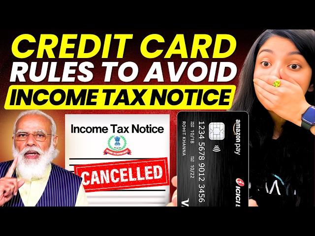 Credit Card Limit to Avoid Income Tax Notice || Maximum Credit Card Limit In 1 Year